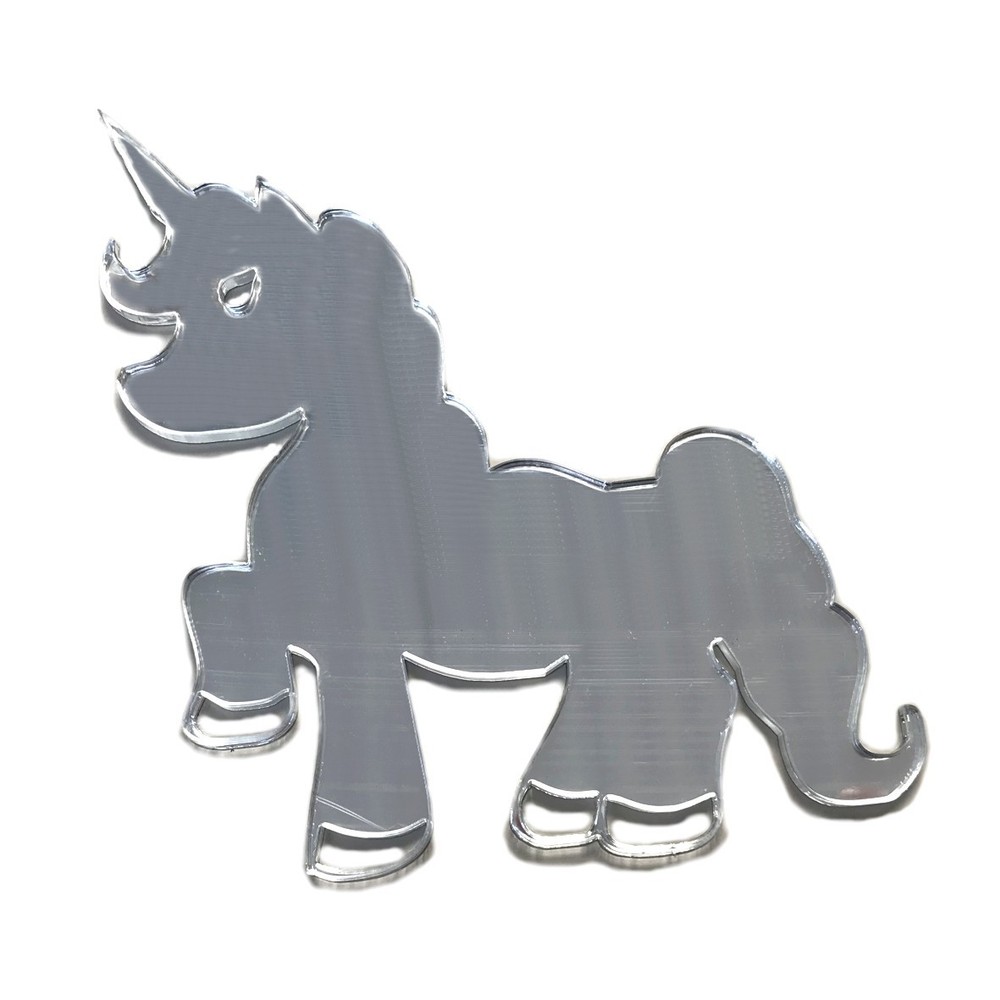 Unicorn Shaped Acrylic Mirrors (Several Sizes Available)