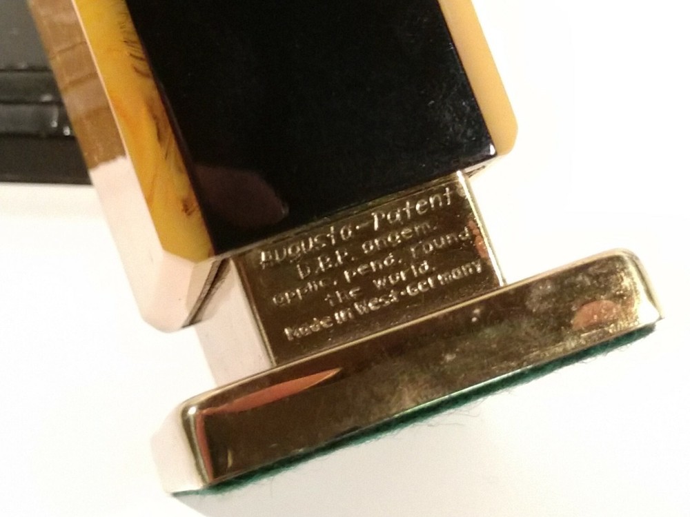 Vintage Catalin Agusta-Patent Table Lighter