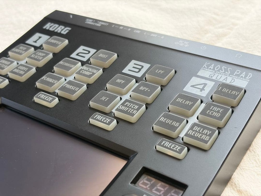 Korg Kaoss Pad Quad Dynamic Effect Processor Sampler