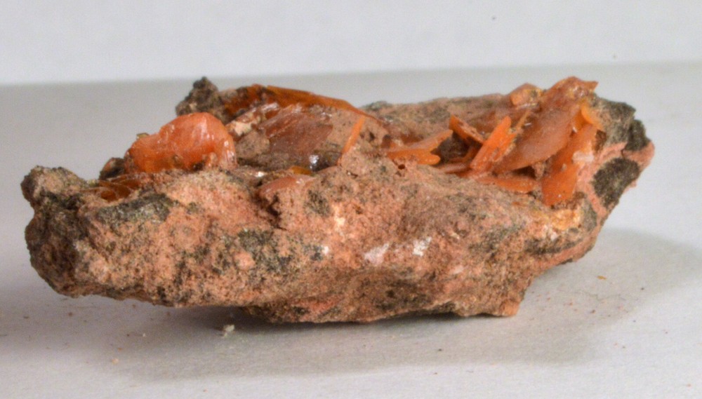 #10,447 Wulfenite - Mibladen, Morocco