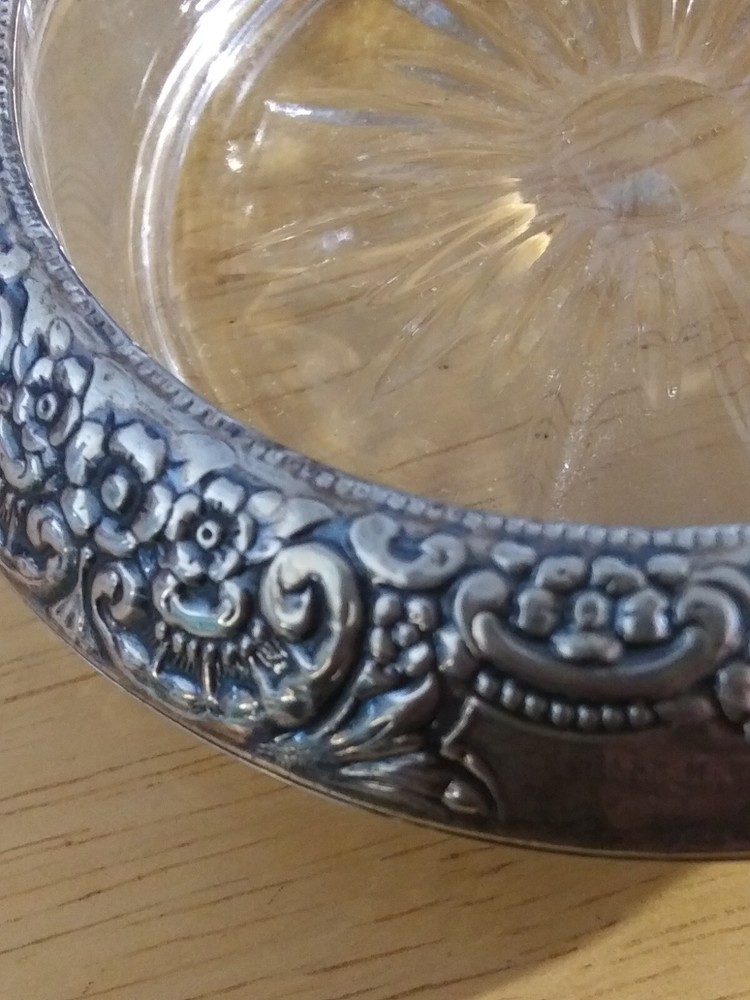 BOTTICELLI STERLING COASTER for bottle