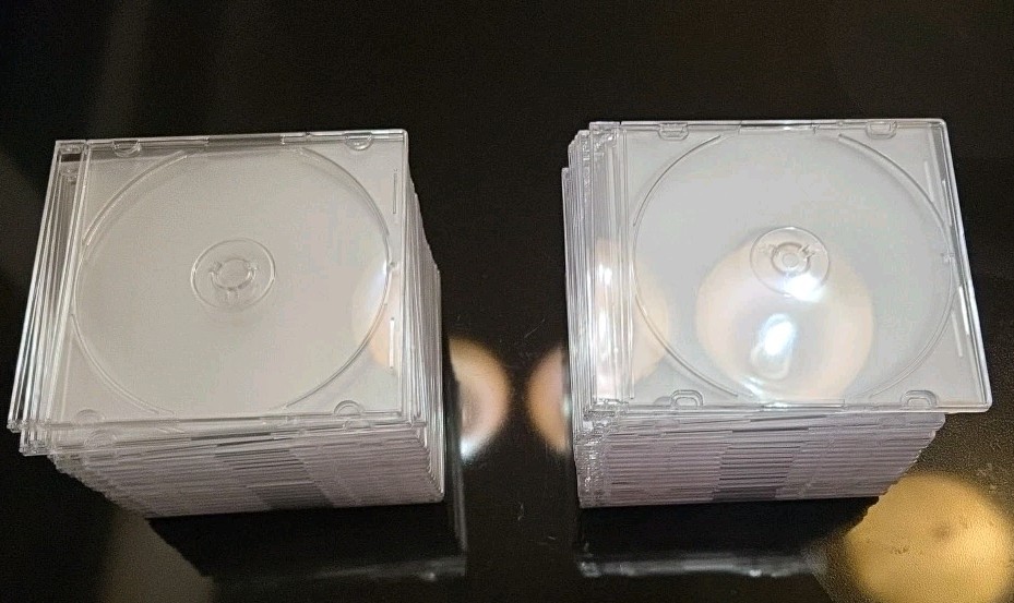 50 Slim Clear Jewel Cases