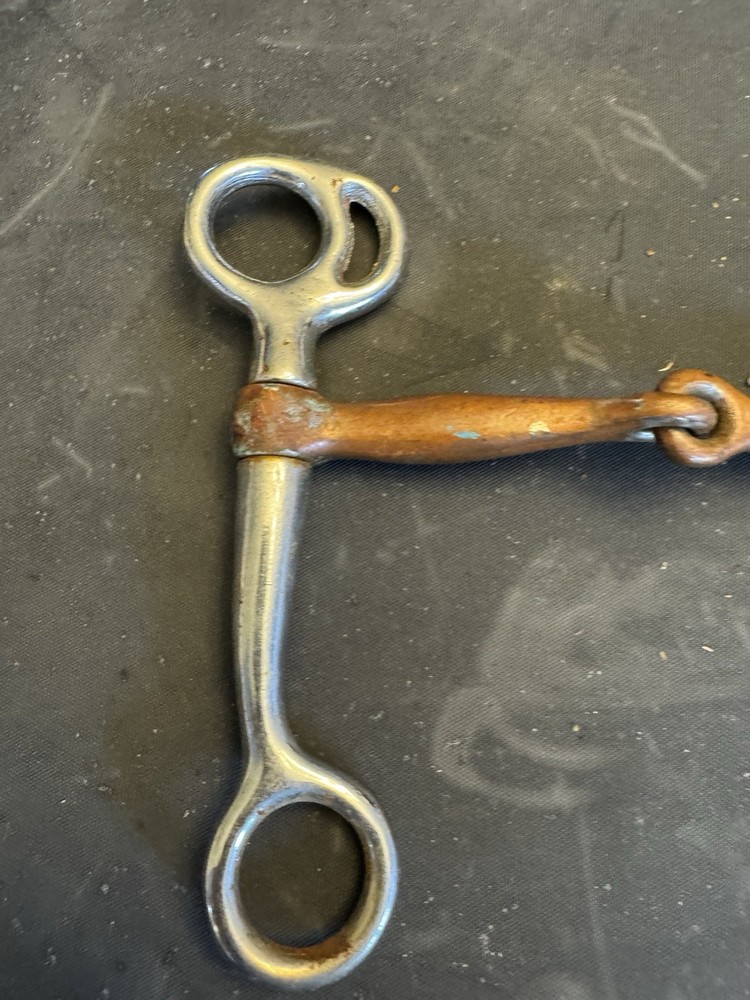 Snaffle Bit with Copper Mouth