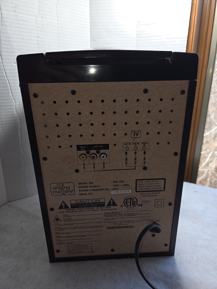 The Singing Machine Karaoke System