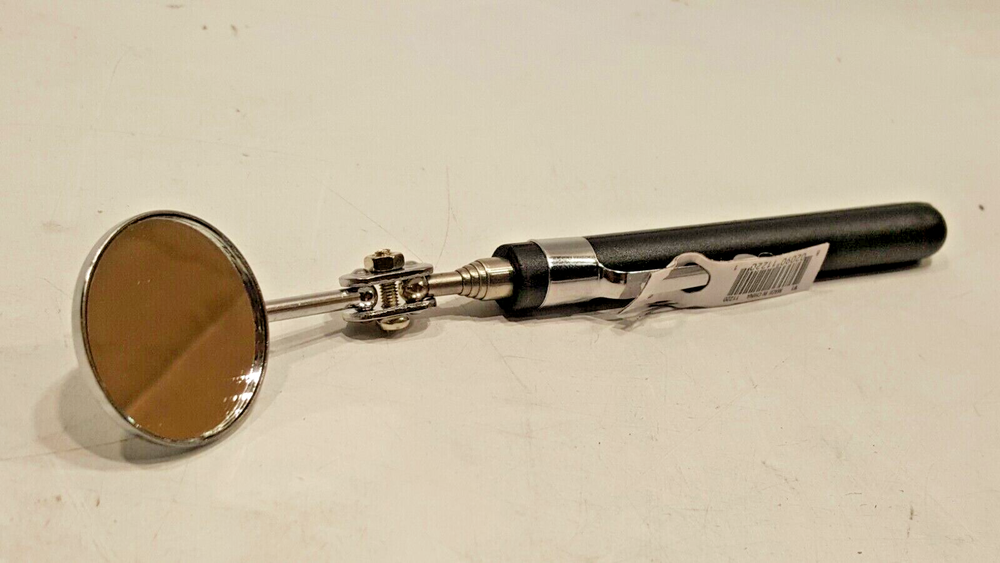 New 1- 1/4 " Telescopic Inspection Rectangular Mirror #11220
