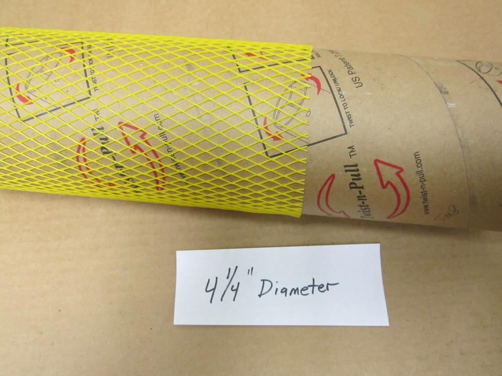 FLEXIBLE POLYETHYLENE PLASTIC PROTECTIVE NETTING FOR 4" - 6" OBJECTS