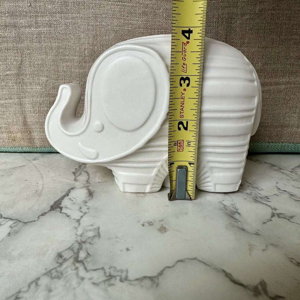 Jonathan Adler Junior White Porcelain Elephant Night Light