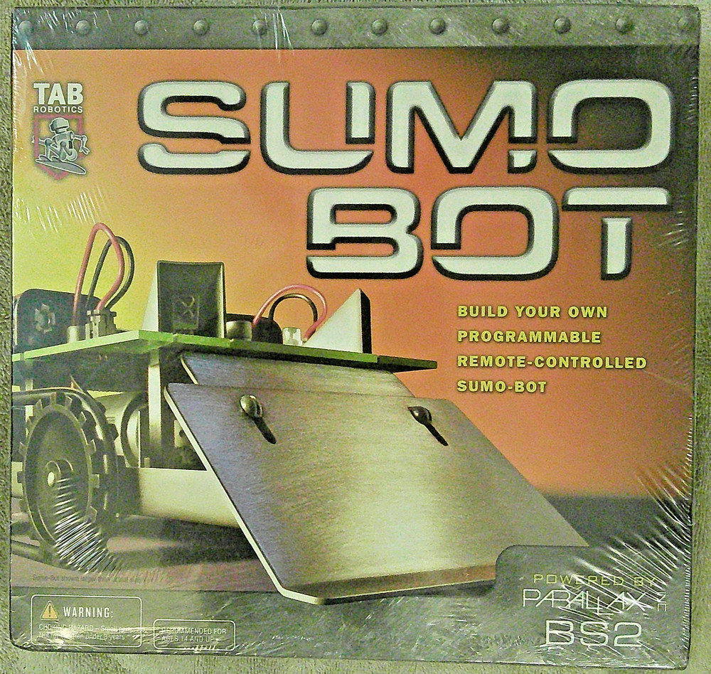 SumoBot by PARALLAX INC - Programmable Remote-Controlled  Sumo-Bot