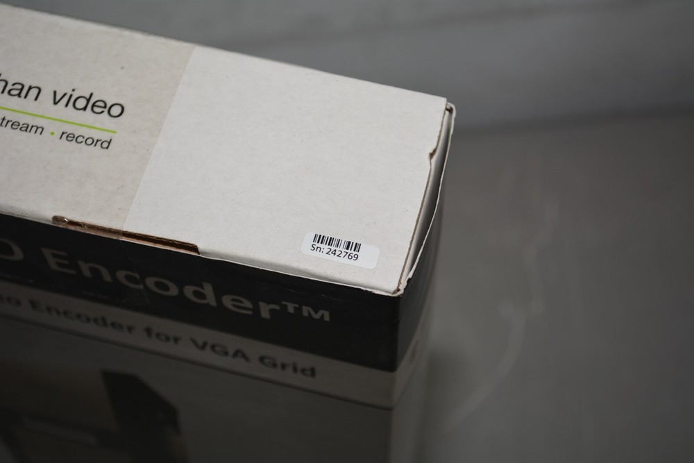 ^ Epiphan VGA Grid HD Encoder High Definition Video Encoder For VGA Grid #X2055