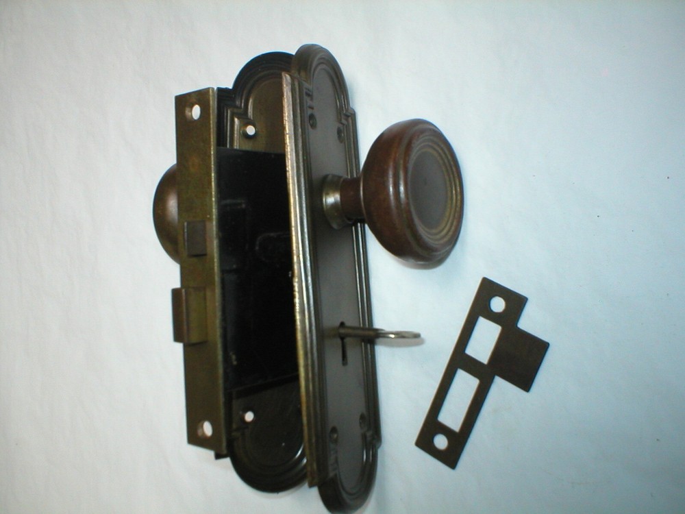 Antique Victorian Era Surface Mount Door Hardware