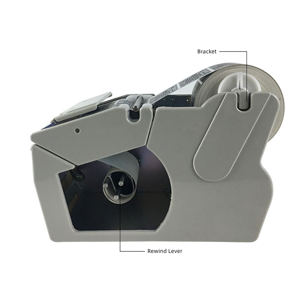 Width 130MM Automatic Label Dispenser Electronic Bar Codes Label Peeling Machine