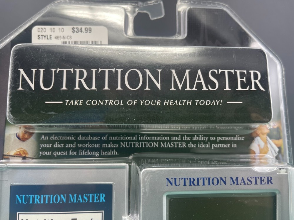 Excalibur Electronics Nutrition Master 469N-CS - Portable Nutritional Database