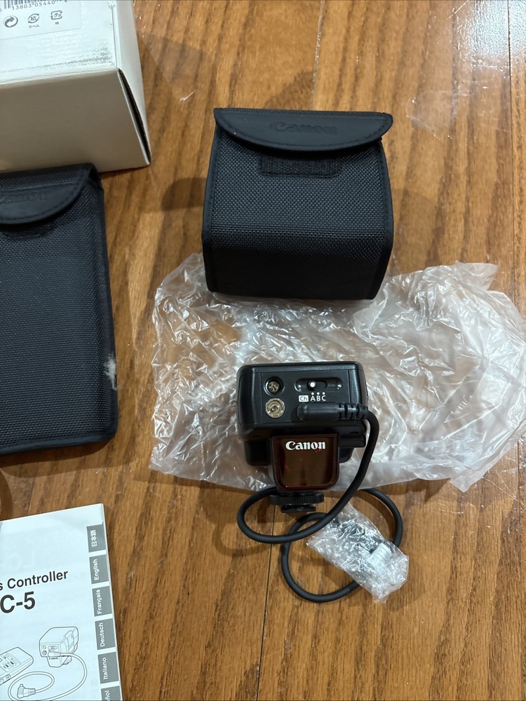 Canon Wireless Controller LC-5 (Transmitter, Receiver, Bracket, Case) New