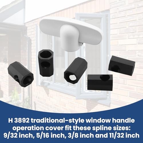 H 3892 Tee Window Crank Handle Operator Handle for Andersen Crank Handle,3/8"