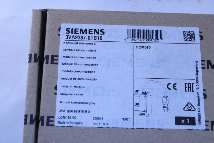 SIEMENS 3VA9387-0TB10 Communication Module