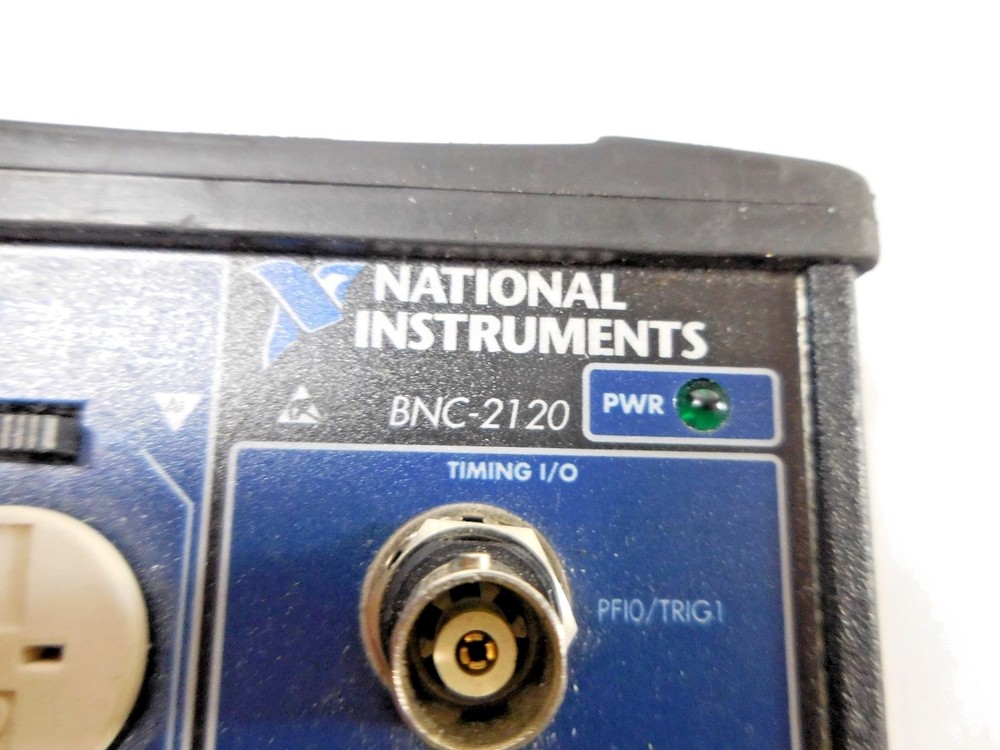 National Instruments BNC-2120 Connector Block w/ Function Generator Quad Encoder