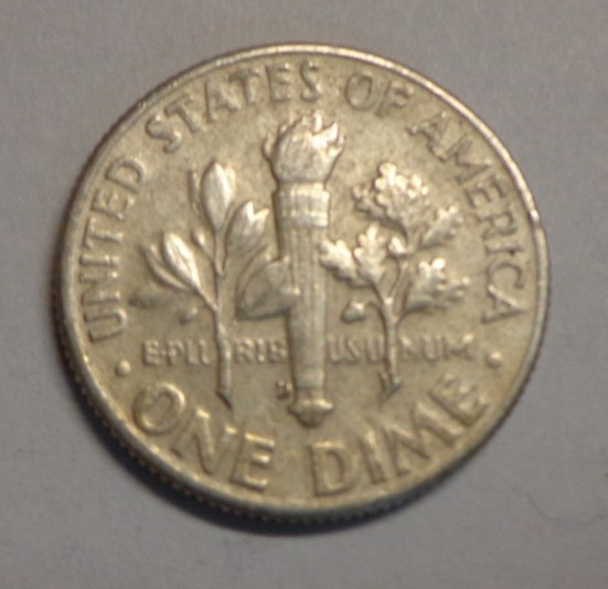 1964 D Roosevelt Dime 90% Silver