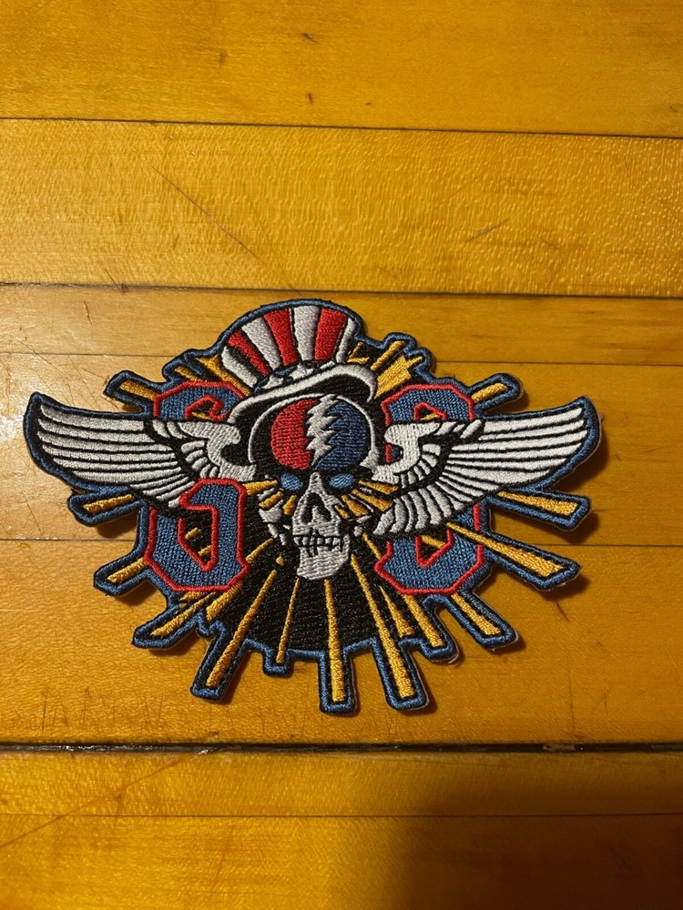 GRATEFUL DEAD IRON ON PATCH