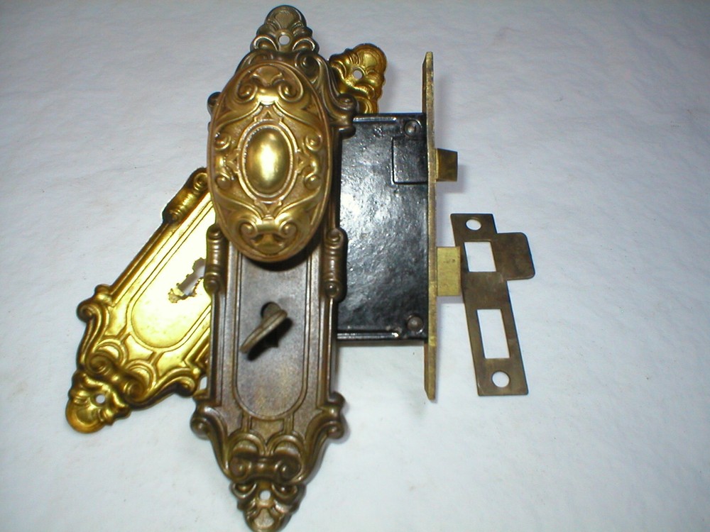 Antique Victorian Era Door Hardware