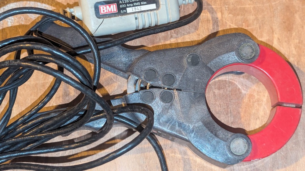 (1) BMI A-116 Basic Measuring Instruments Current Probe 600A Max