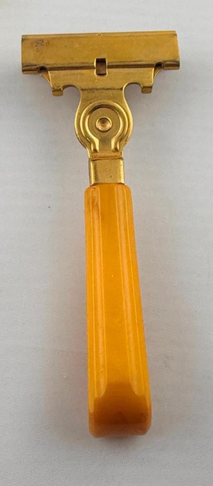 Vintage Schick Injector Safety Razor Bakelite Handle Type E? Read Description