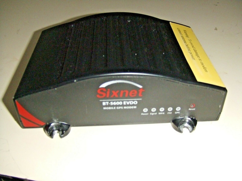 Sixnet BT-5600v2-SP EVDO Mobile GPS Modem working surplus part