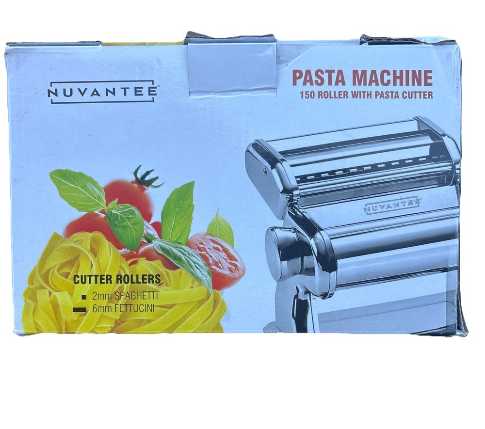 Nuvantee Pasta Machine (150 roller w/ cutter)