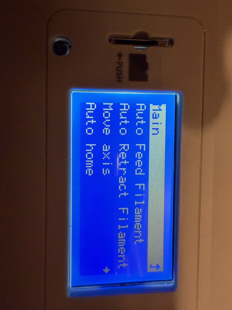 Entina Mini 3D Printer Tina 2 Basic V.9 Works no micro sd card