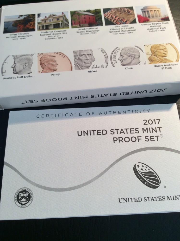 Proof Set: 2017 US Mint Proof Set - 10 Coins (PS10-175)