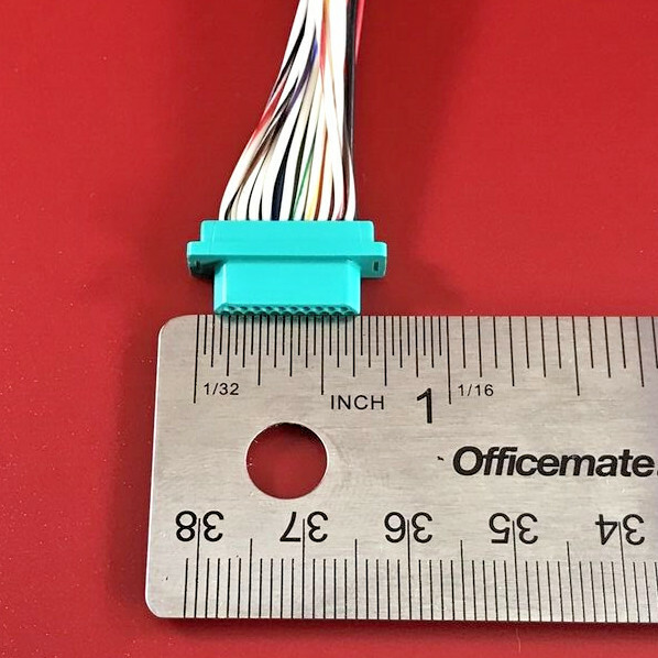 ITT CANNON MD1-21PH005 ELECTRICAL LEAD ASSEMBLY 21 WIRE