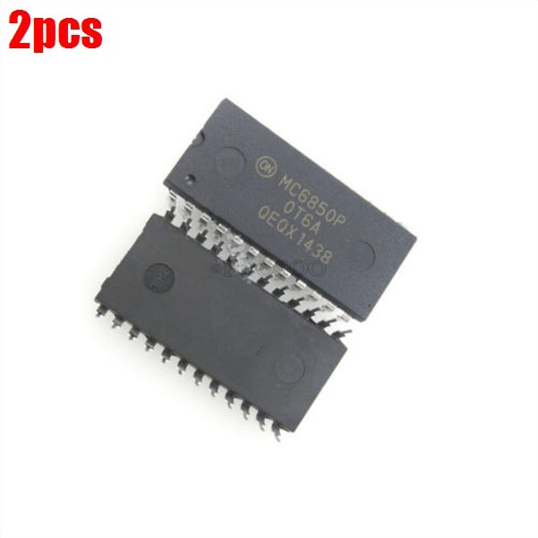 2Pcs MC6850P MC6850 On DIP24 gl