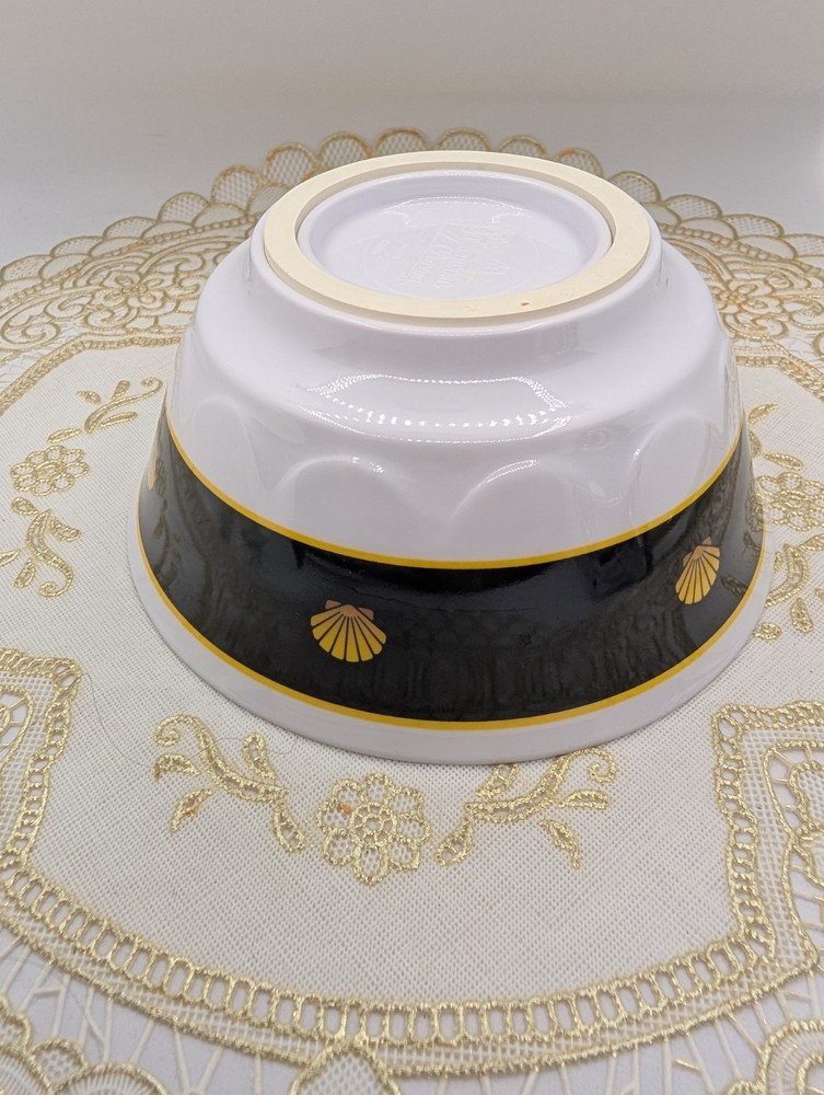 Galleyware Co. Commodore Bowl Compass Rose Plates Nautical Salad and dinner READ
