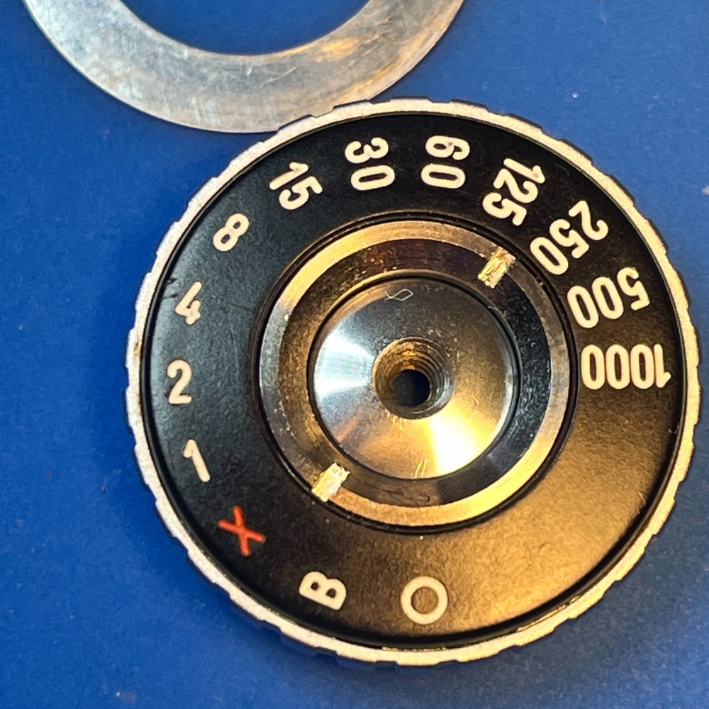 MINOLTA XD-5 Shutter Speed Dial Dial (Original Part)