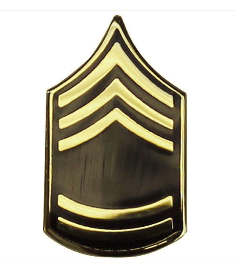 Vanguard ARMY TIE TAC: SERGEANT FIRST CLASS