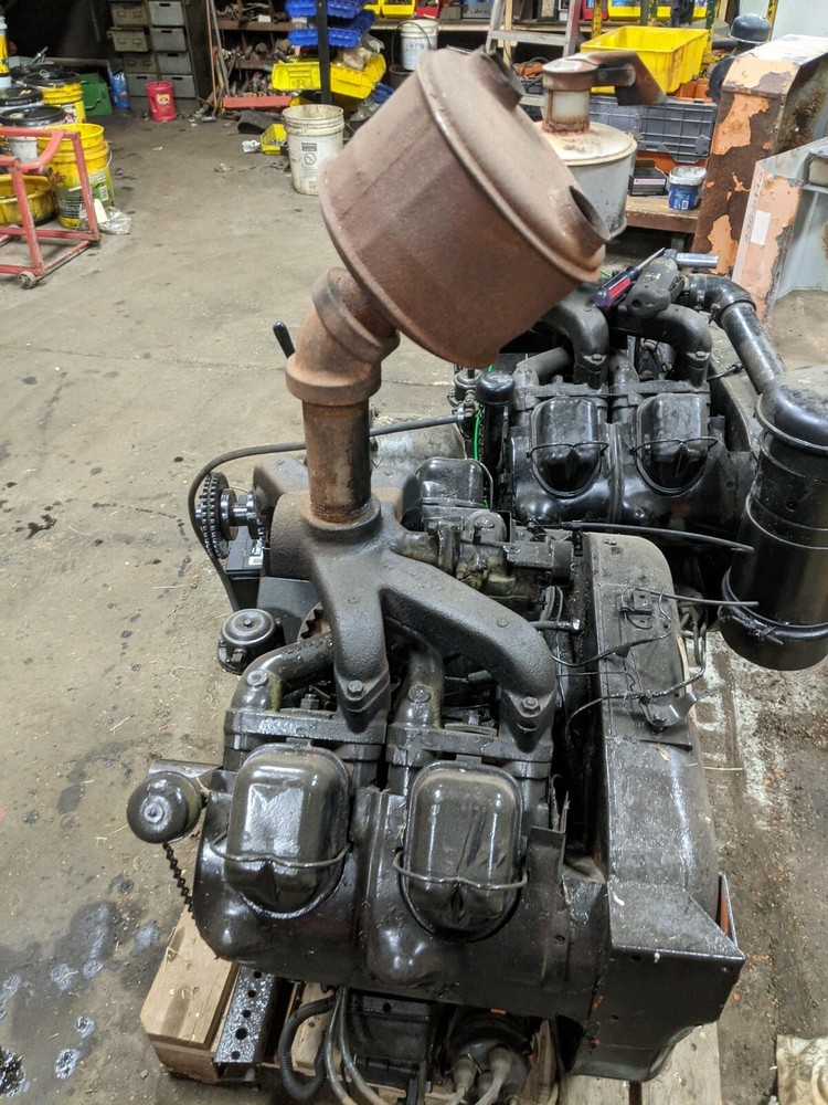 Wisconsin V 461 Engine Stump Grinder power unit chipper