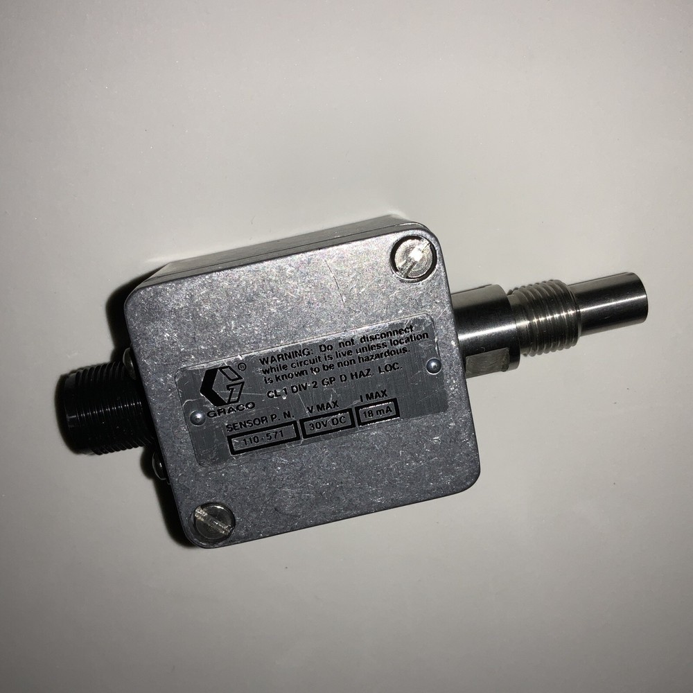 Graco 110-571 Module Carrier Frequency Sensor, 30VDC, 18mA-New.