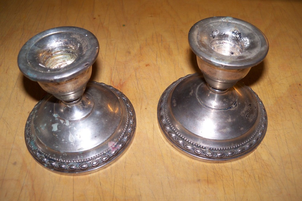 LaPierre Sterling Silver Candlesticks