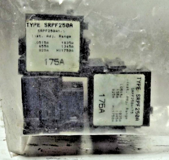 GE SRPF250A175 RATING PLUG