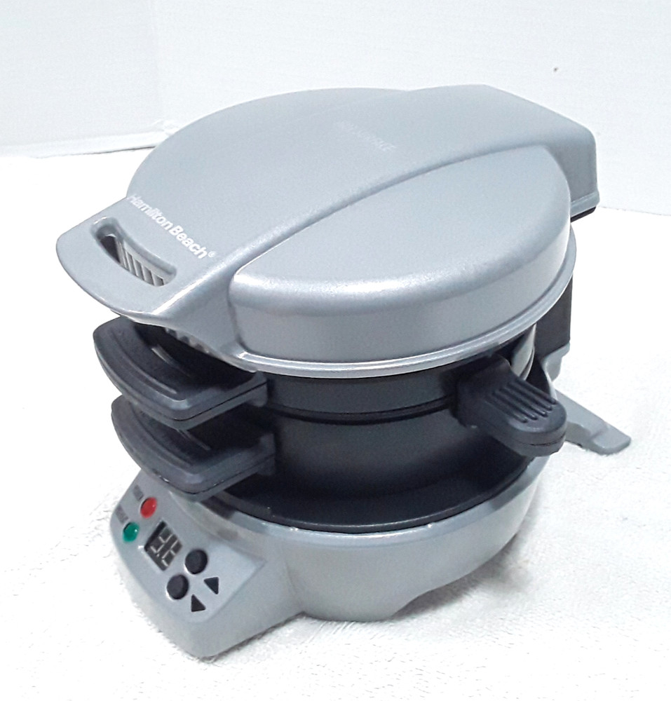 Hamilton Beach Quick Easy Breakfast Sandwich Maker 25478R Non Stick OPEN BOX