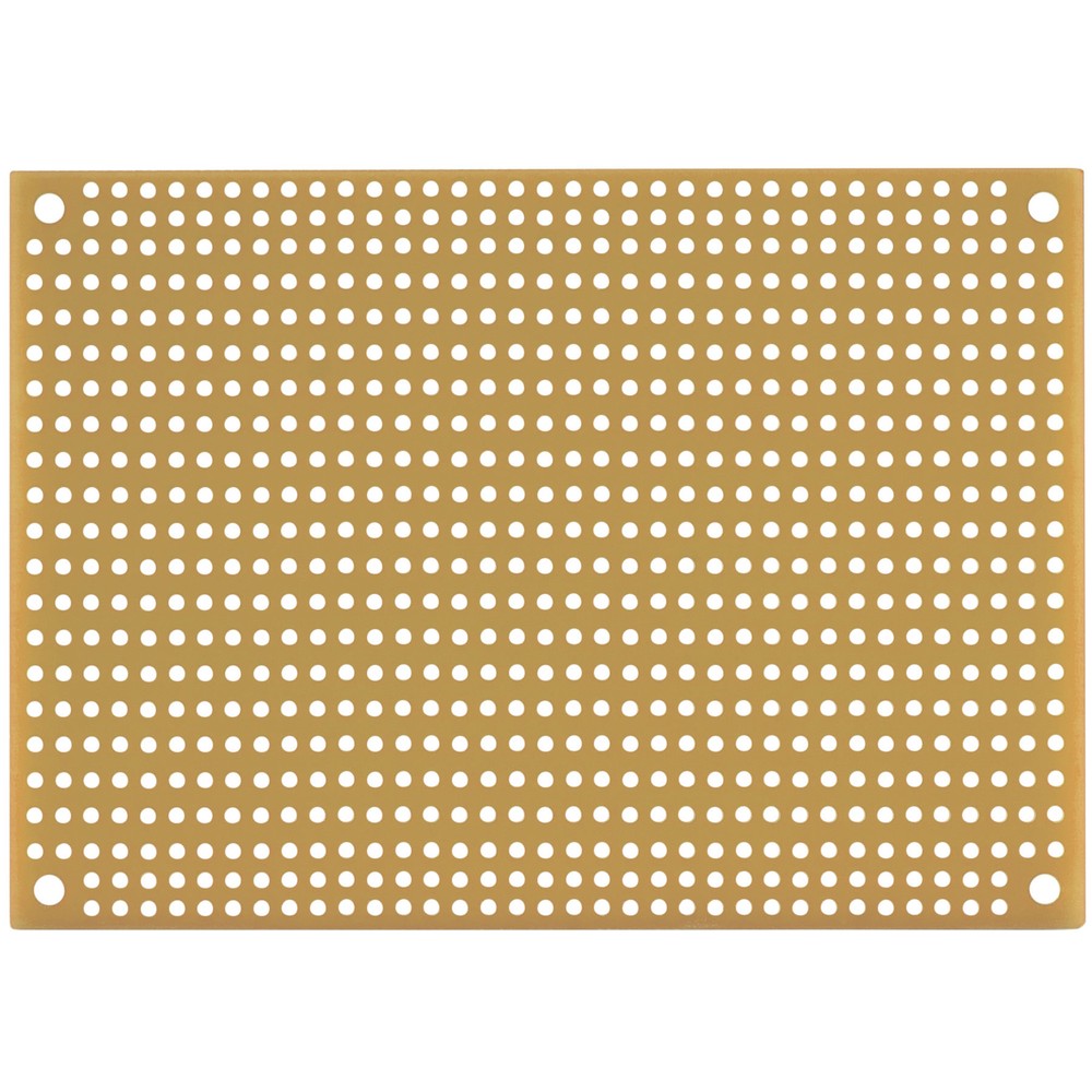 Black Perforated Large Hole Crossover Board Pair 3.5" x 5"