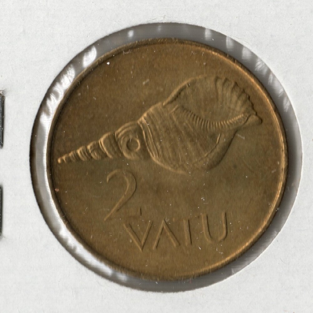 Coin Vanuatu 2 Vatu 1983 KM4