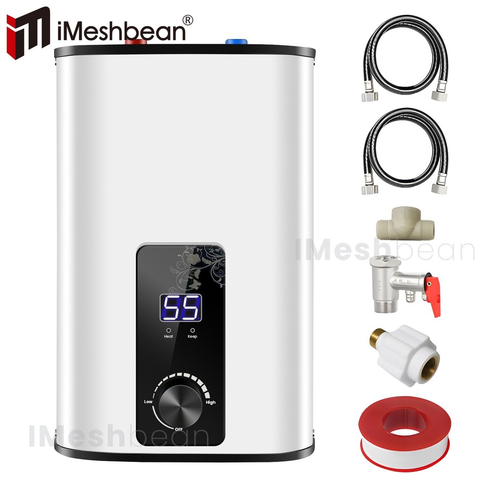 10L Tank Electric Water Heater Digital Display Kitchen Bathroom Home 95°F-167°F