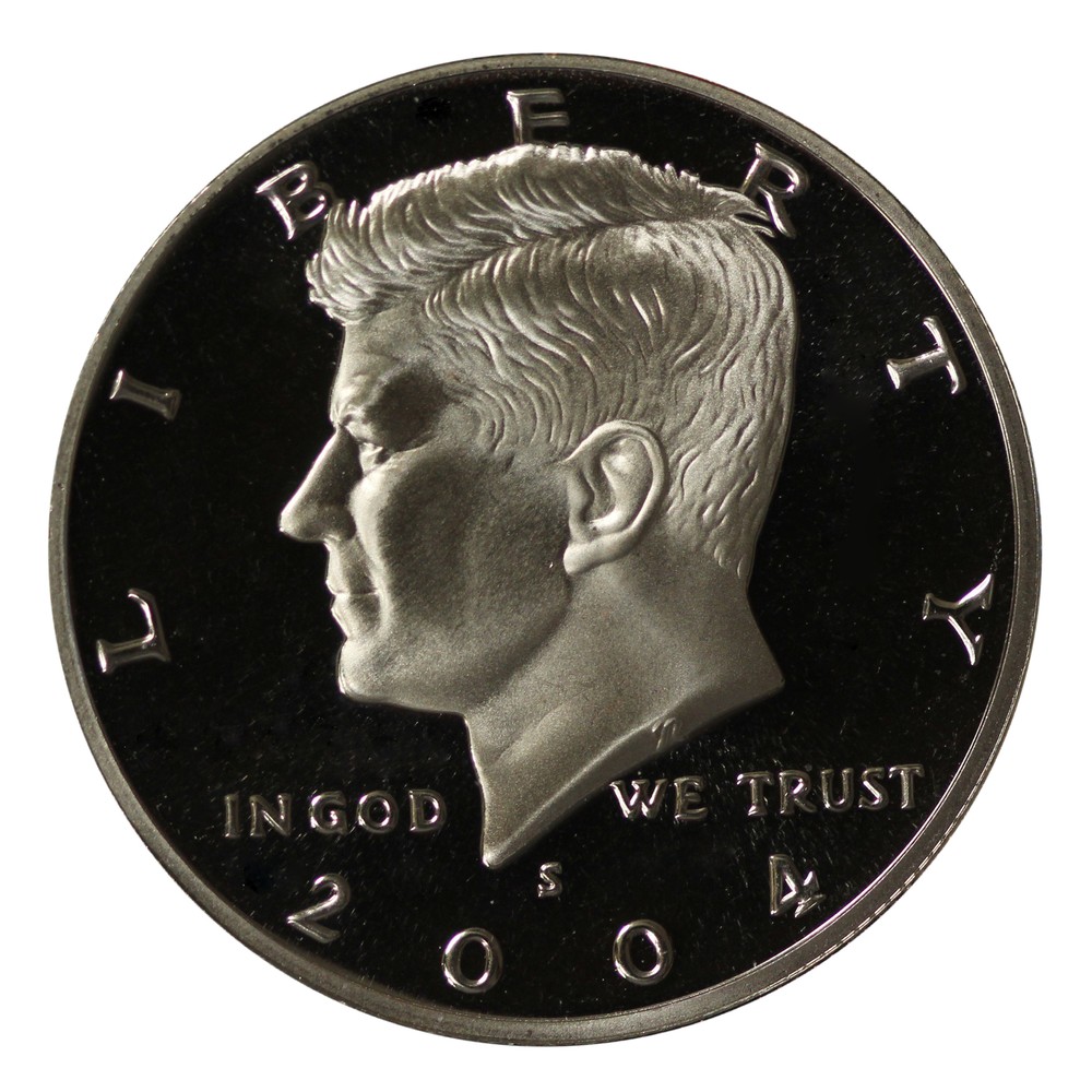 2004 S Kennedy Half Dollar Gem Deep Cameo Proof CN-Clad
