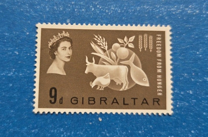 Gibraltar Stamp, Scott 161 MNH