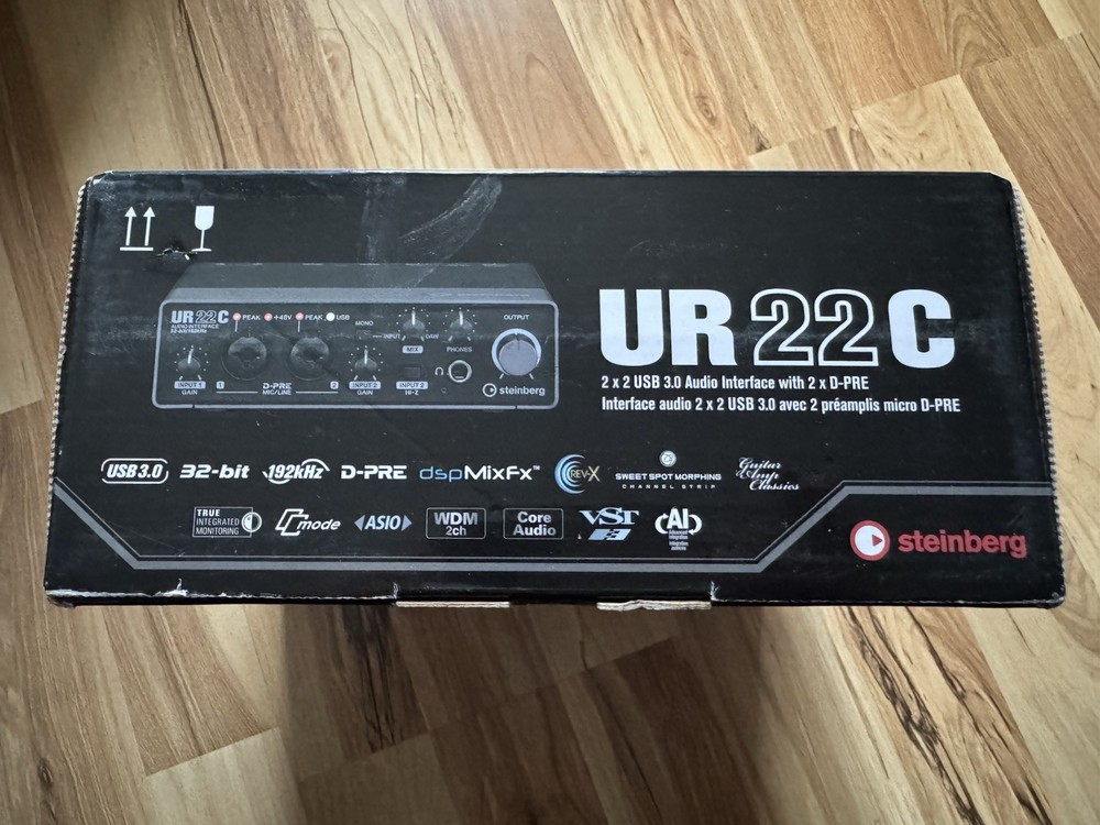Steinberg UR22C USB 3.0 Audio Interface - New Open Box