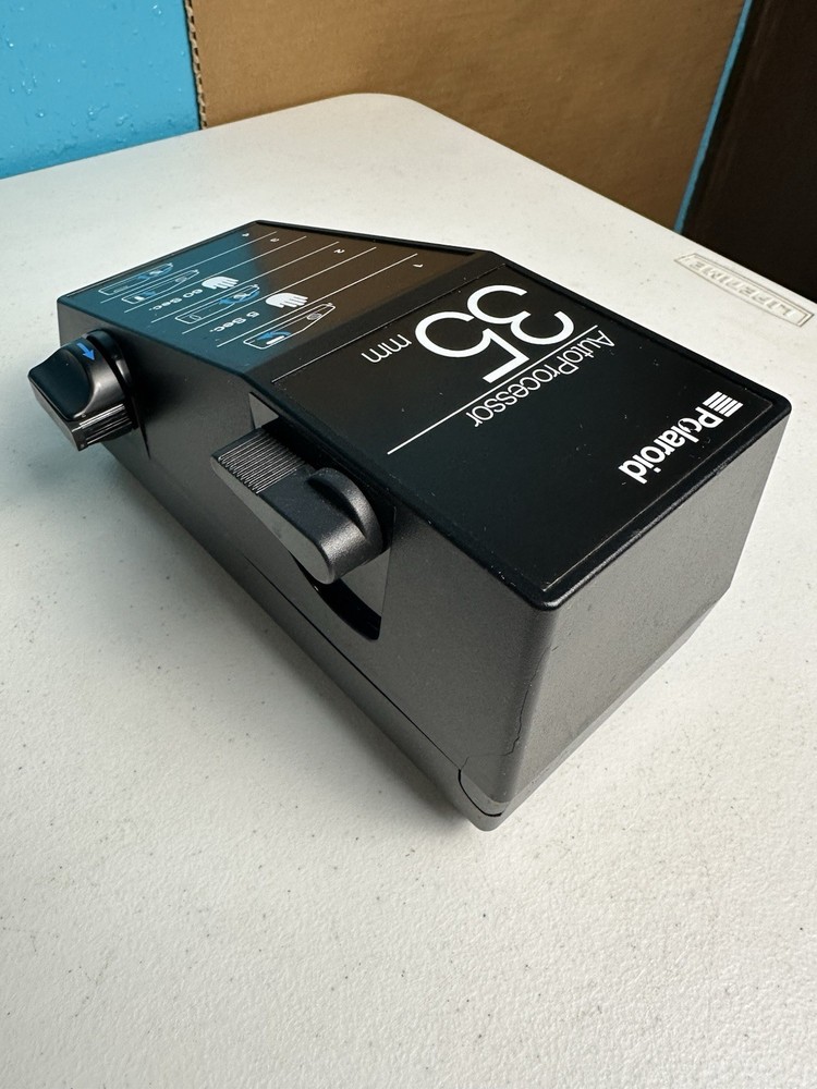 Polaroid 35mm Film Auto Processor – Untested Broken Latch Missing Feet AS-IS