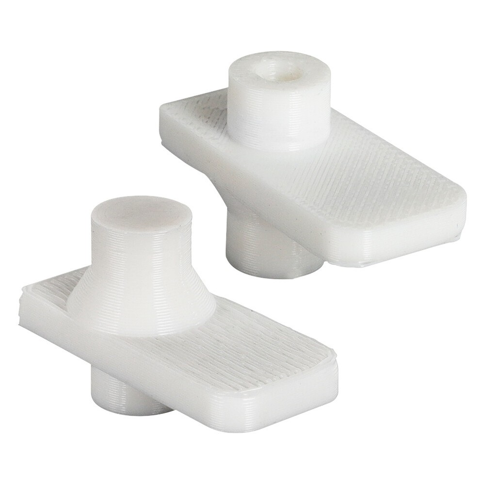 Set of 2 For LG Refrigerator Vegetable Tray Crisper Drawer Wheel Mount MCR620965