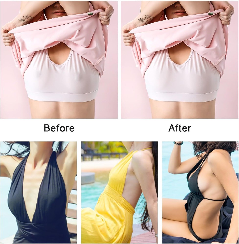 Disposable Nipple Covers Multi Design Stickers White