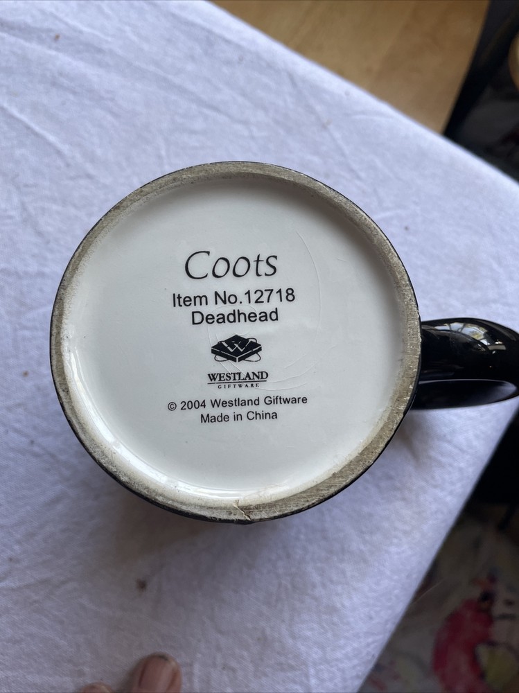 Grateful Dead Coots 2004 Teeth Coffee Mug Cup