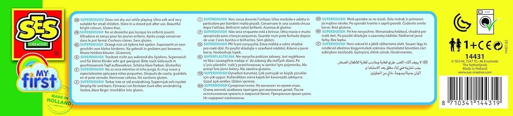 My First - Dough 4x90gr Classic (1-4)